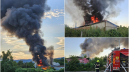 FOTO Gusti crni oblak dima uplašio Zagrepčane: Vatrogasci ugasili požar koji je buknuo u Prečkom