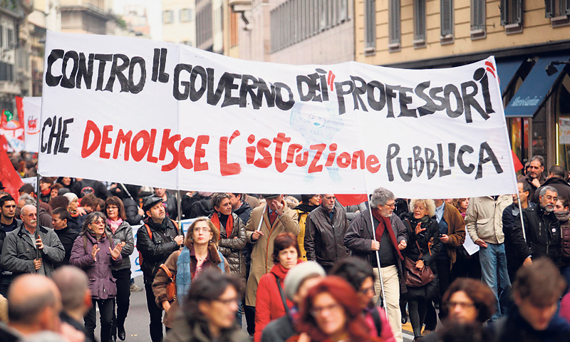 Najveći talijanski sindikat također je pozvao na prosvjede protiv mjera štednje