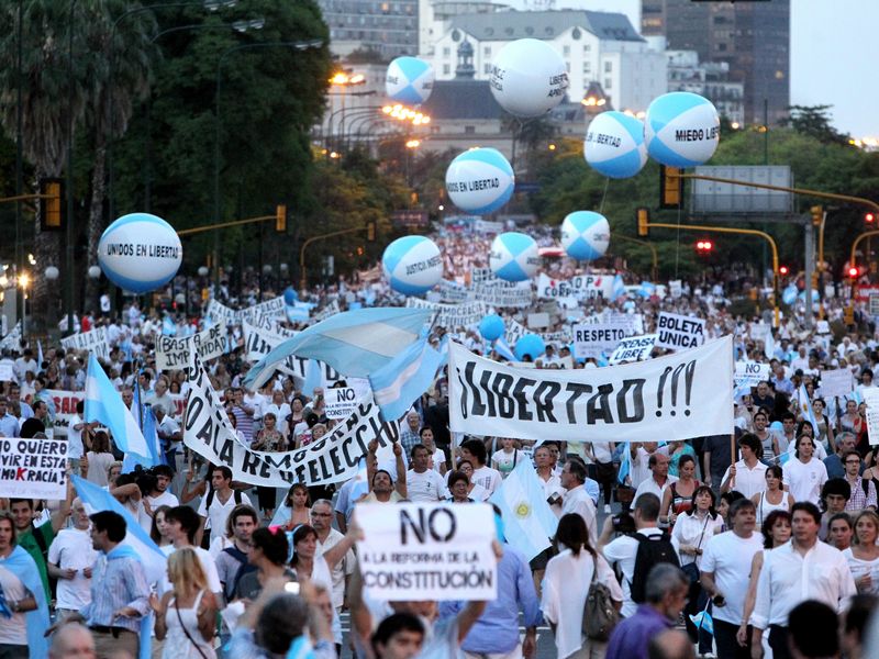 Prosvjedi u Argentini / EPA