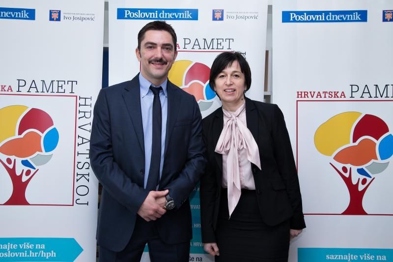 Mislav Šimatović, Ružica Beljo Lučić. Photo: Davor Puklavec/PIXSELL