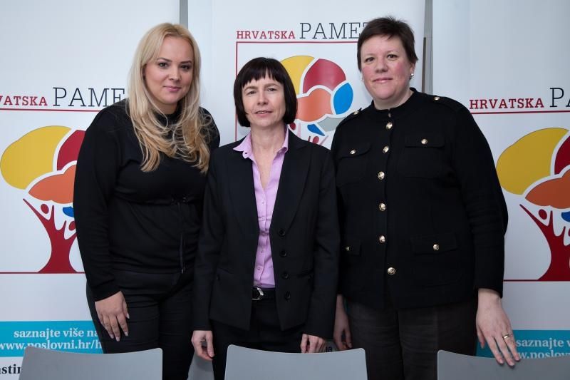 Jasna Bibić, Renata Pondeljak, Branka Brekalo. Photo: Davor Puklavec/PIXSELL