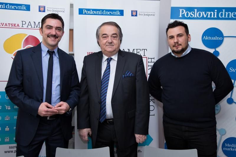 Mislav Šimatović, Sava Bogdanović, Miro Miljković. Photo: Davor Puklavec/PIXSELL