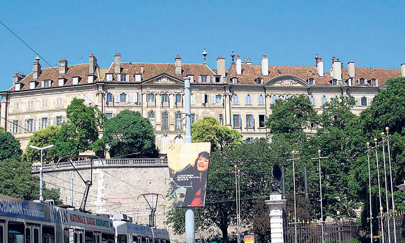 Panorama Ženeve