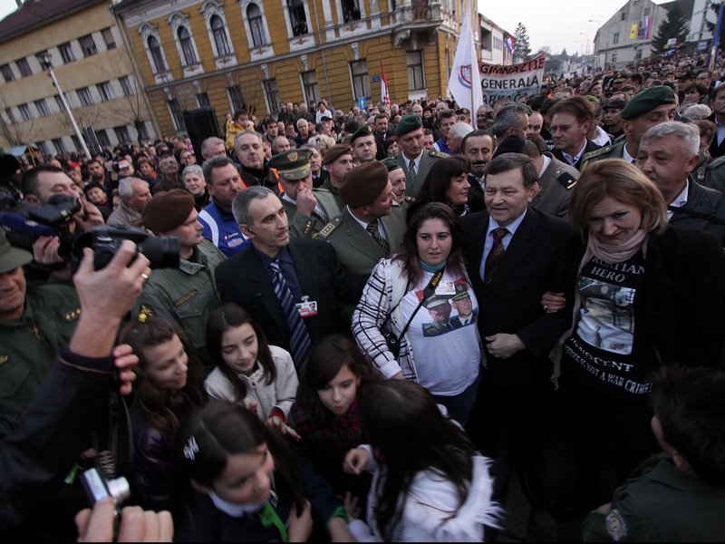 Doček su organizirale braniteljske udruge i Markačevi prijatelji i lovci / PXL