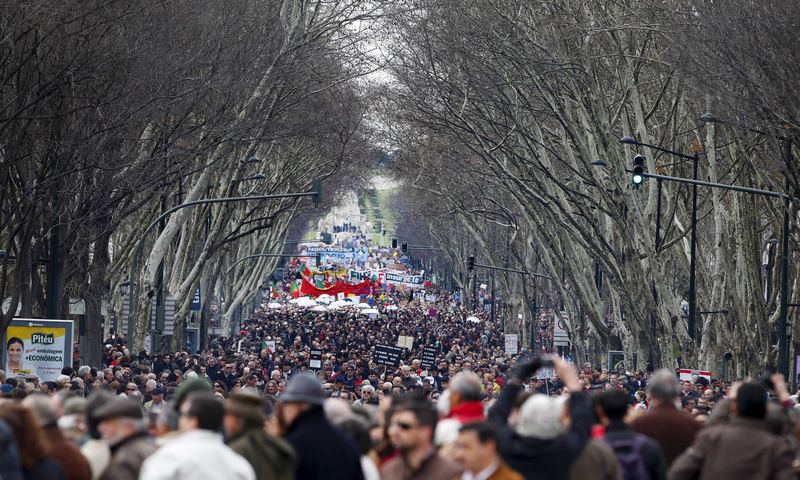 Prosvjedi u Portugalu / EPA