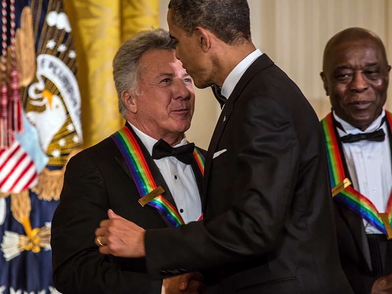 Dustin Hoffman, Barack Obama / EPA