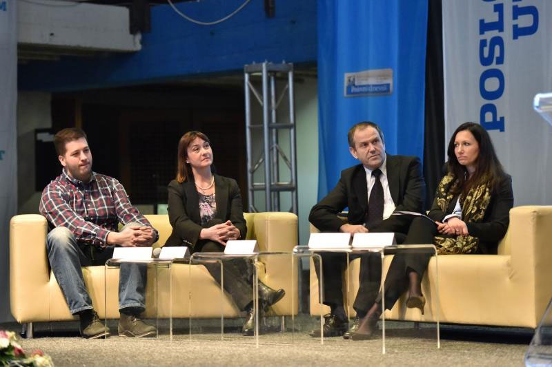 U organizaciji Poslovnog dnevnika u Arsenalu je održan edukativni skup Poslovni uzlet Zadra. Photo: