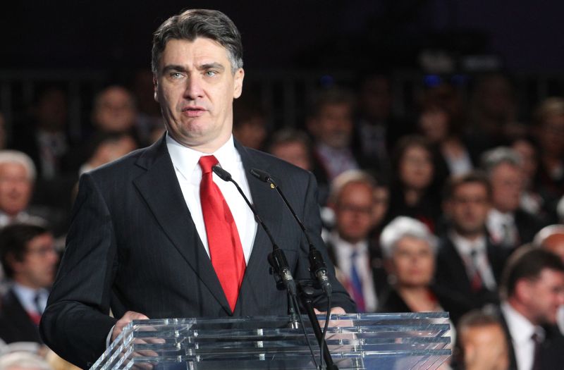 Zoran Milanović; Photo: Zeljko Lukunic/PIXSELL