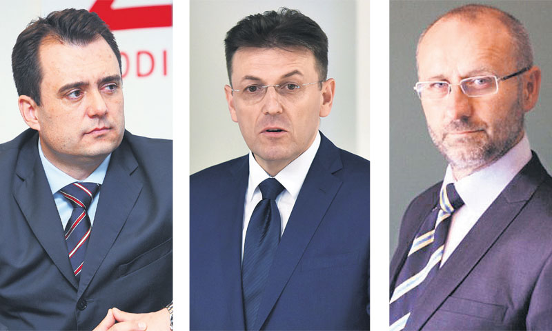 Damir Vanđelić, Luka Burilović i Dario Čehić/PIXSELL