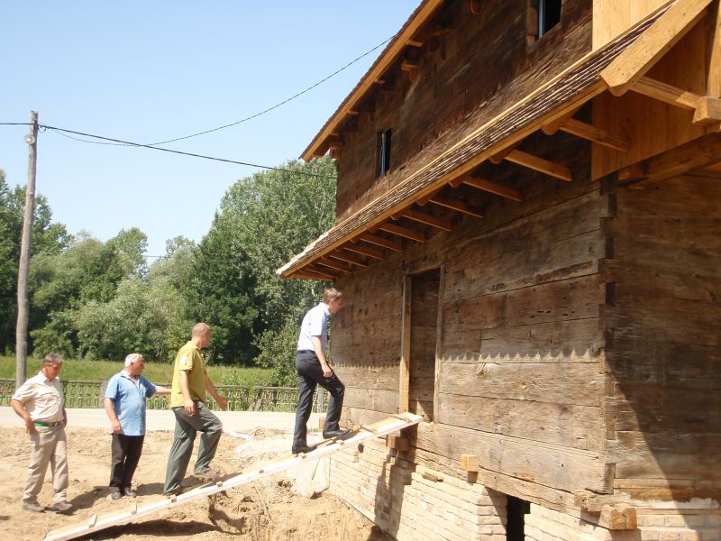 Photo: Lonjsko polje, tradicijska kuća