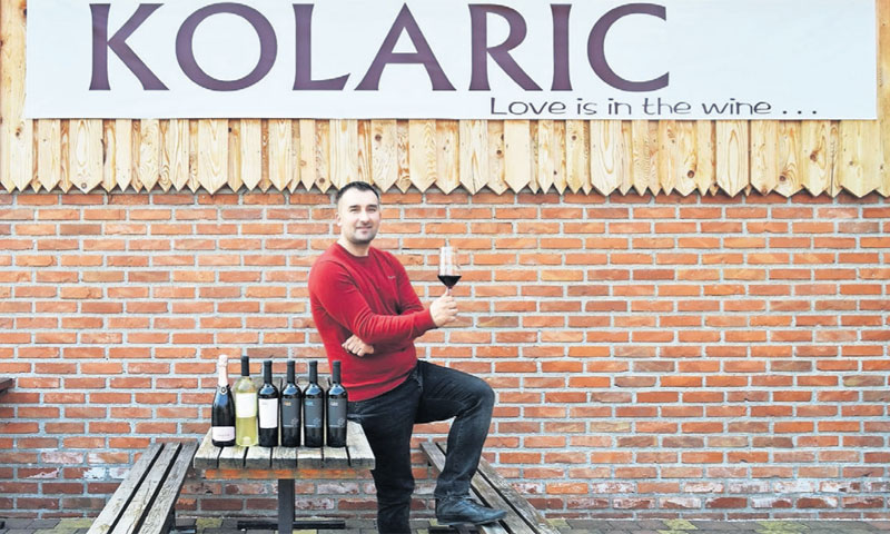 Franjo Kolarić u vinariji ima 15 etiketa, a drži i restoran te mini hotel/Silvija Munda