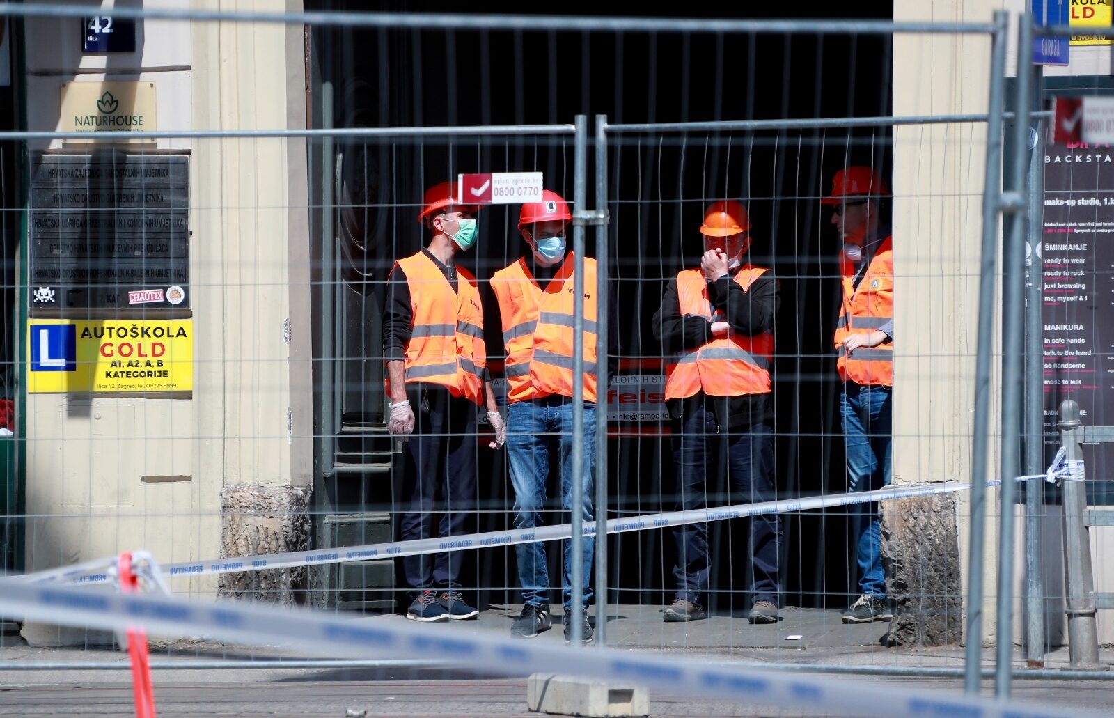 Kupola na križanju Frankopanske i Ilice nakon novog potresa zadobila veća oštećenja