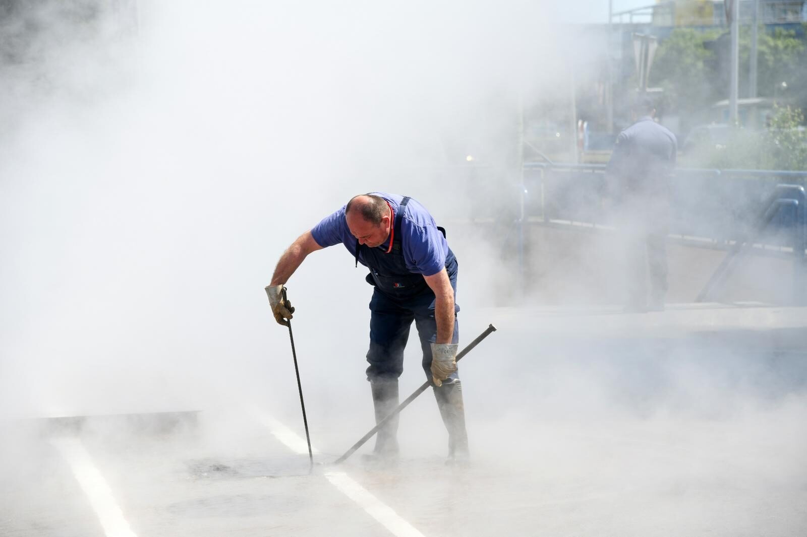 Zagreb: Na Aveniji Dubrovnik kod Utrina pukao vrelovod