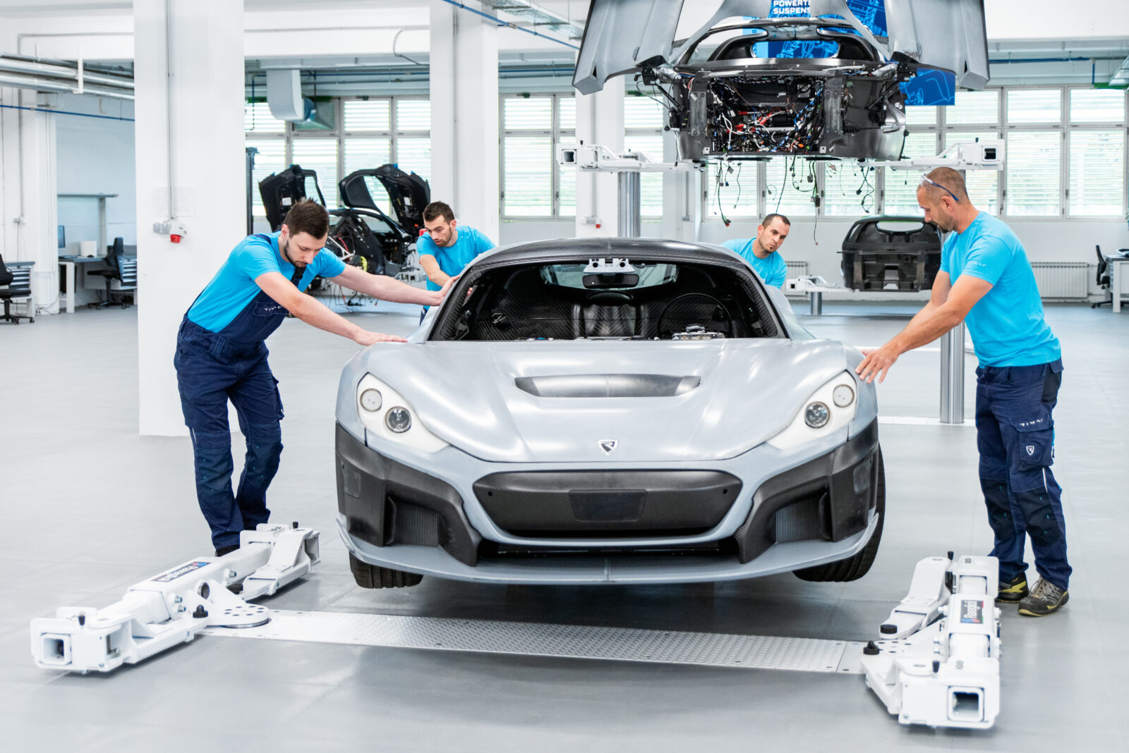 Rimac C_Two Prototype Assembly Line 3