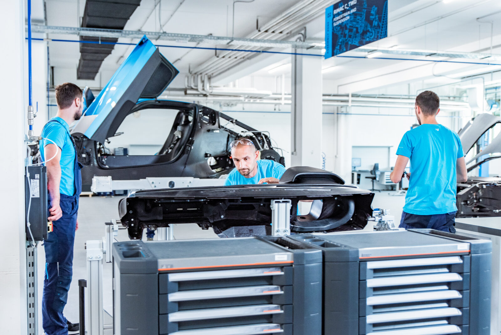 Rimac C_Two Prototype Assembly Line 4