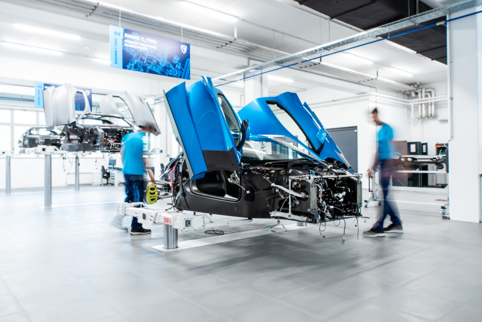 Rimac C_Two Prototype Assembly Line 7