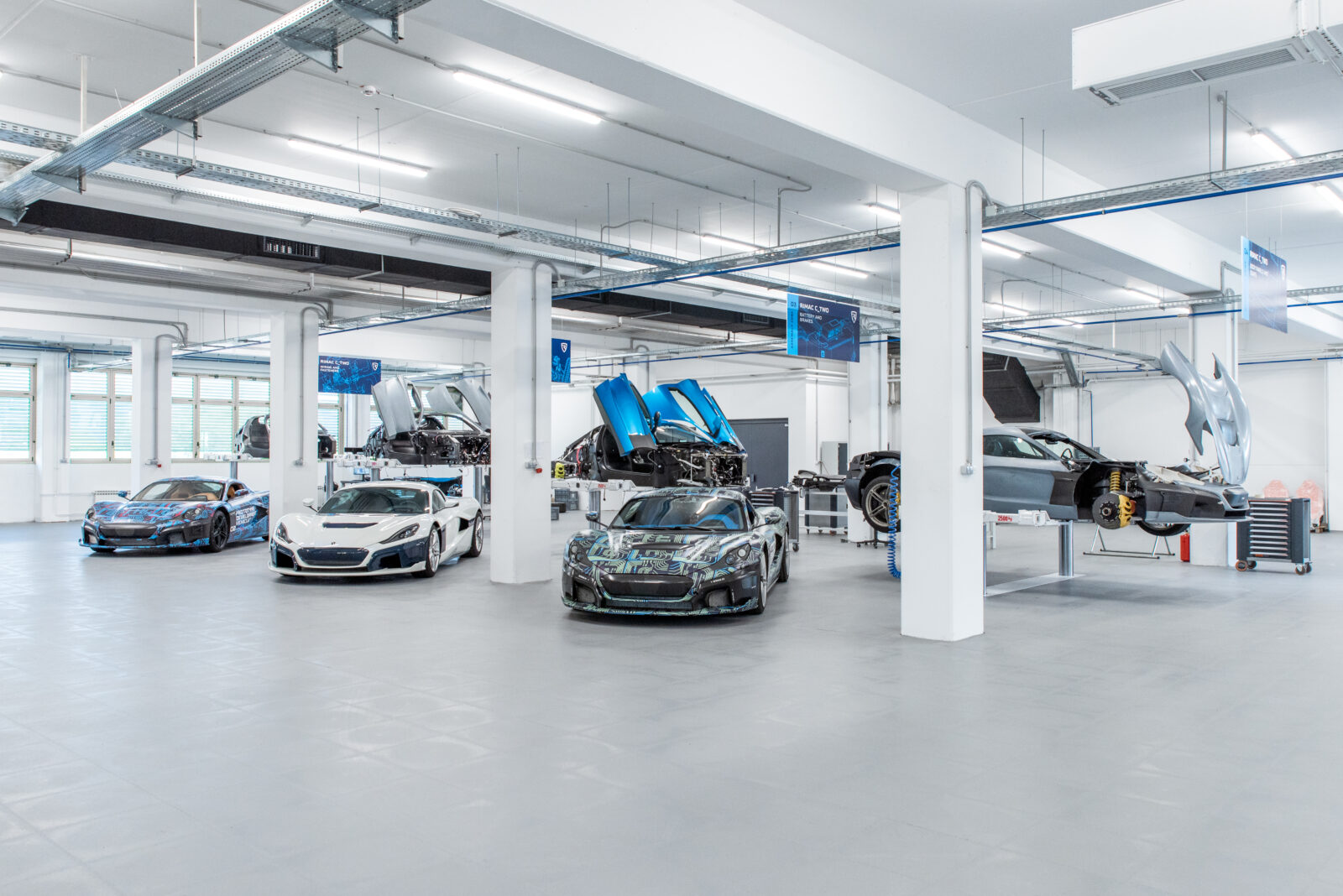 Rimac C_Two Prototype Assembly Line 8