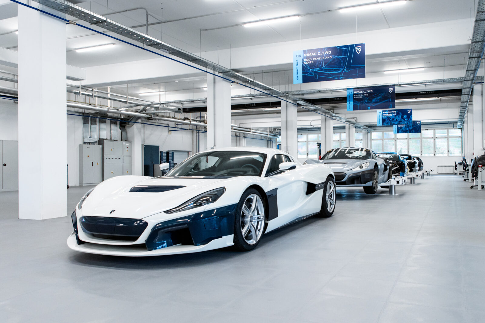 Rimac C_Two Prototype Assembly Line 9