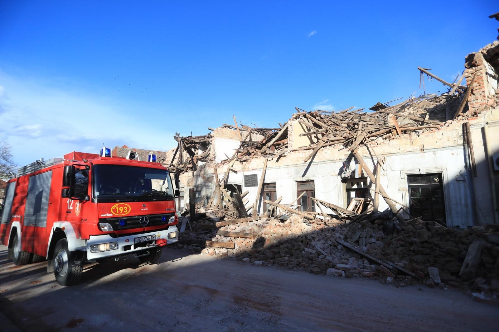 Posljedice razornog potresa u Petrinji i okolici