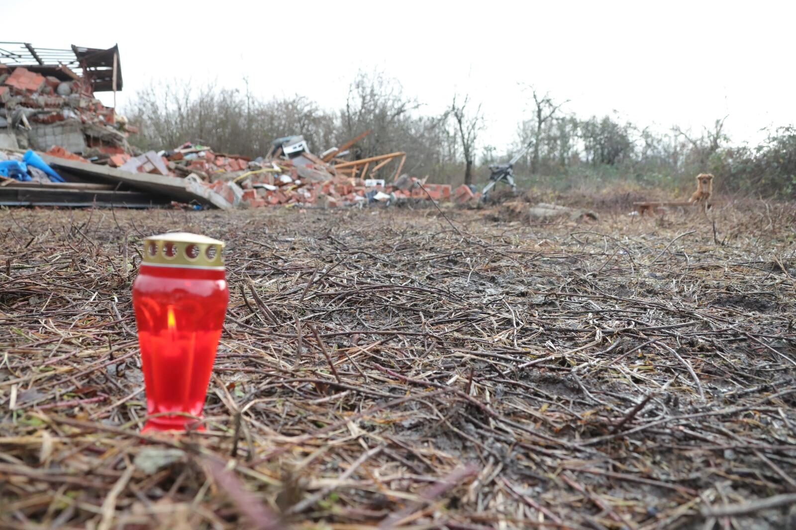 Posljedice potresa u selu Majska Poljana