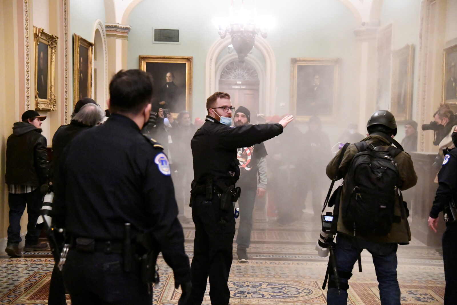 Trump supporters breach the US Capitol