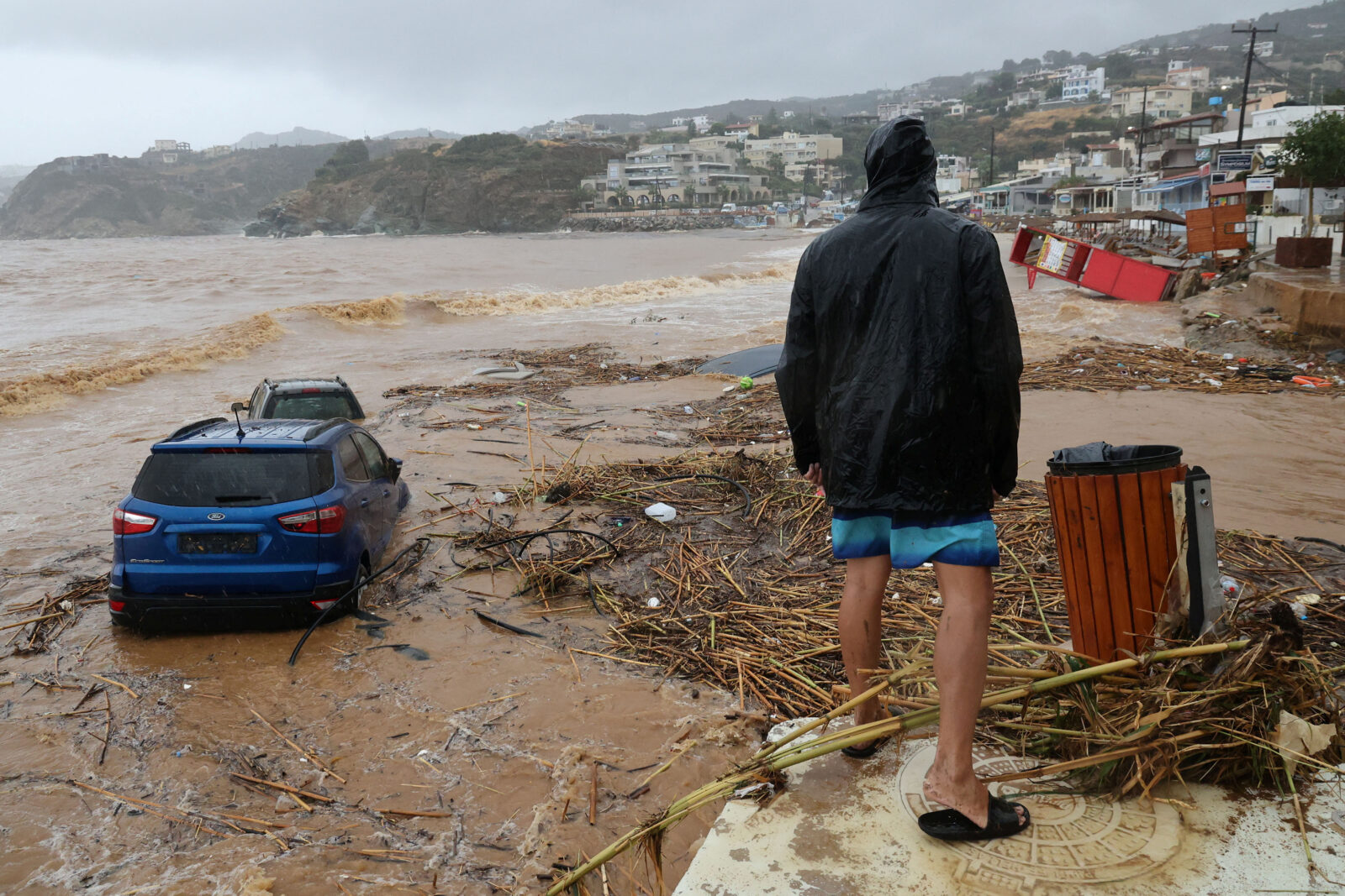 Floods on the island of Crete