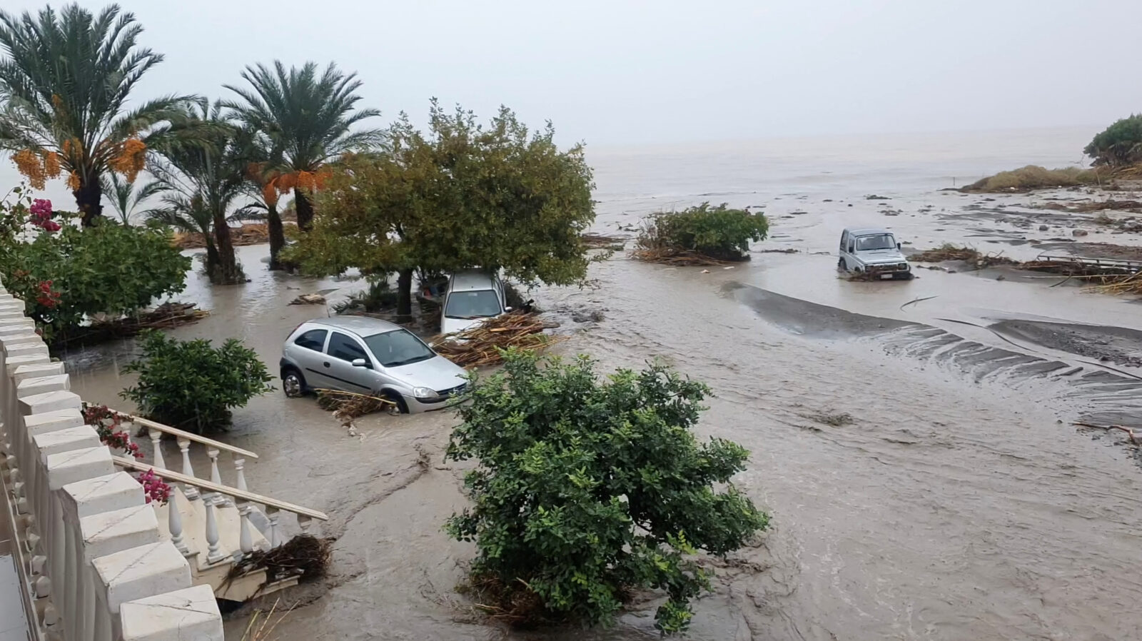 Floods on the island of Crete