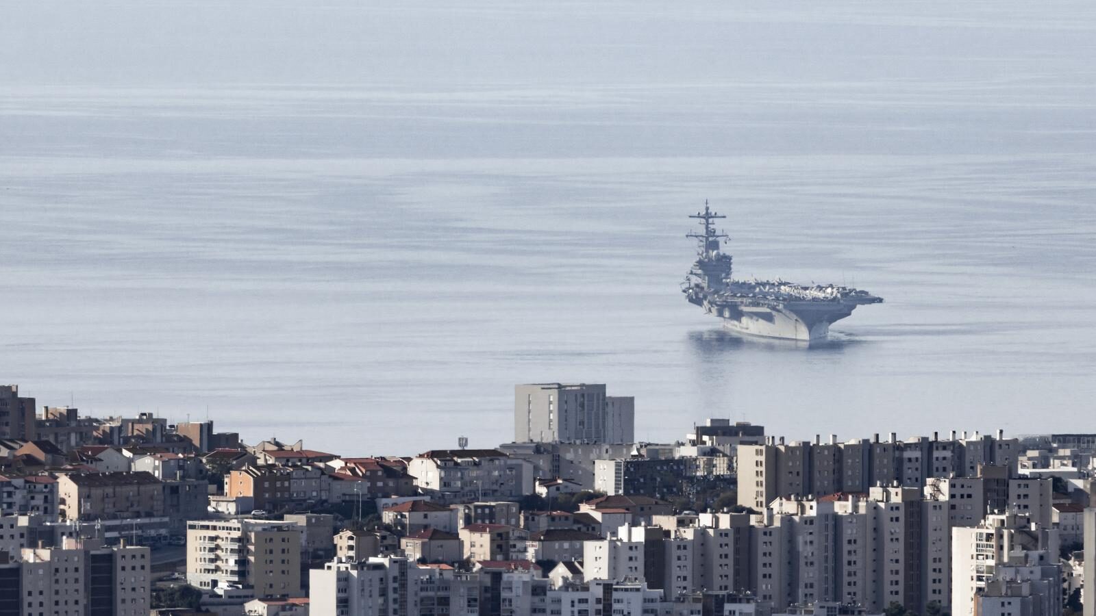 U Split uplovio najveći američki nosač aviona USS George H.W. Bush