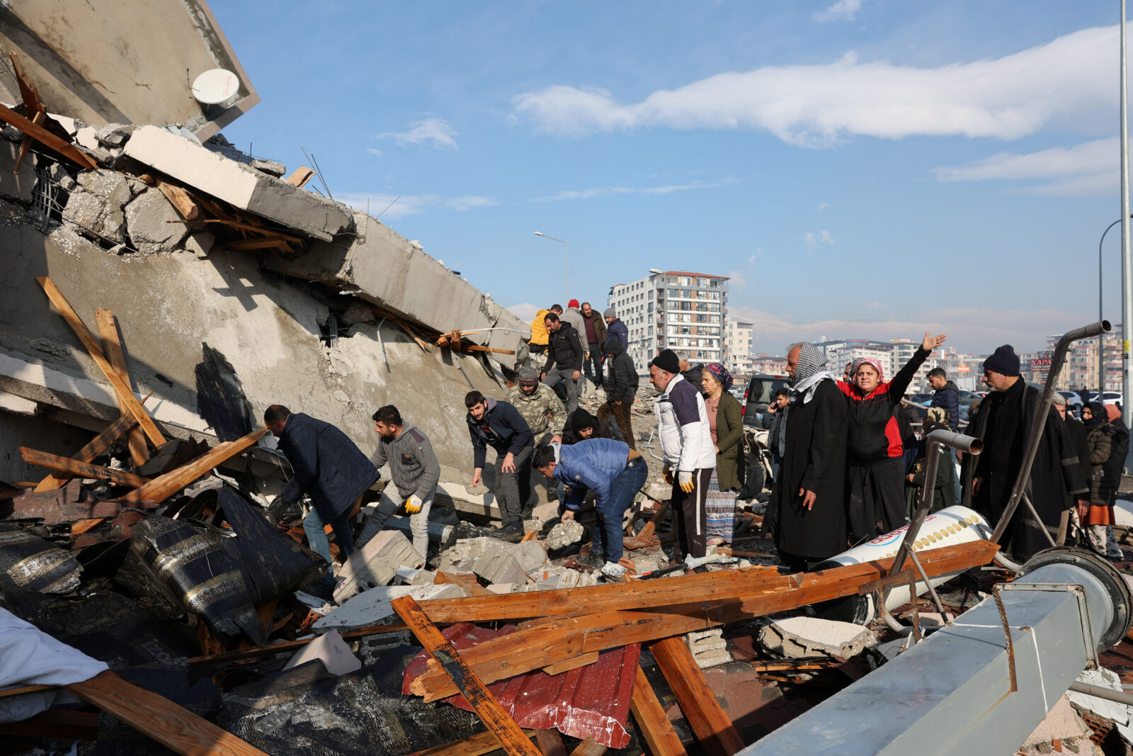 Aftermath of the deadly earthquake in Hatay