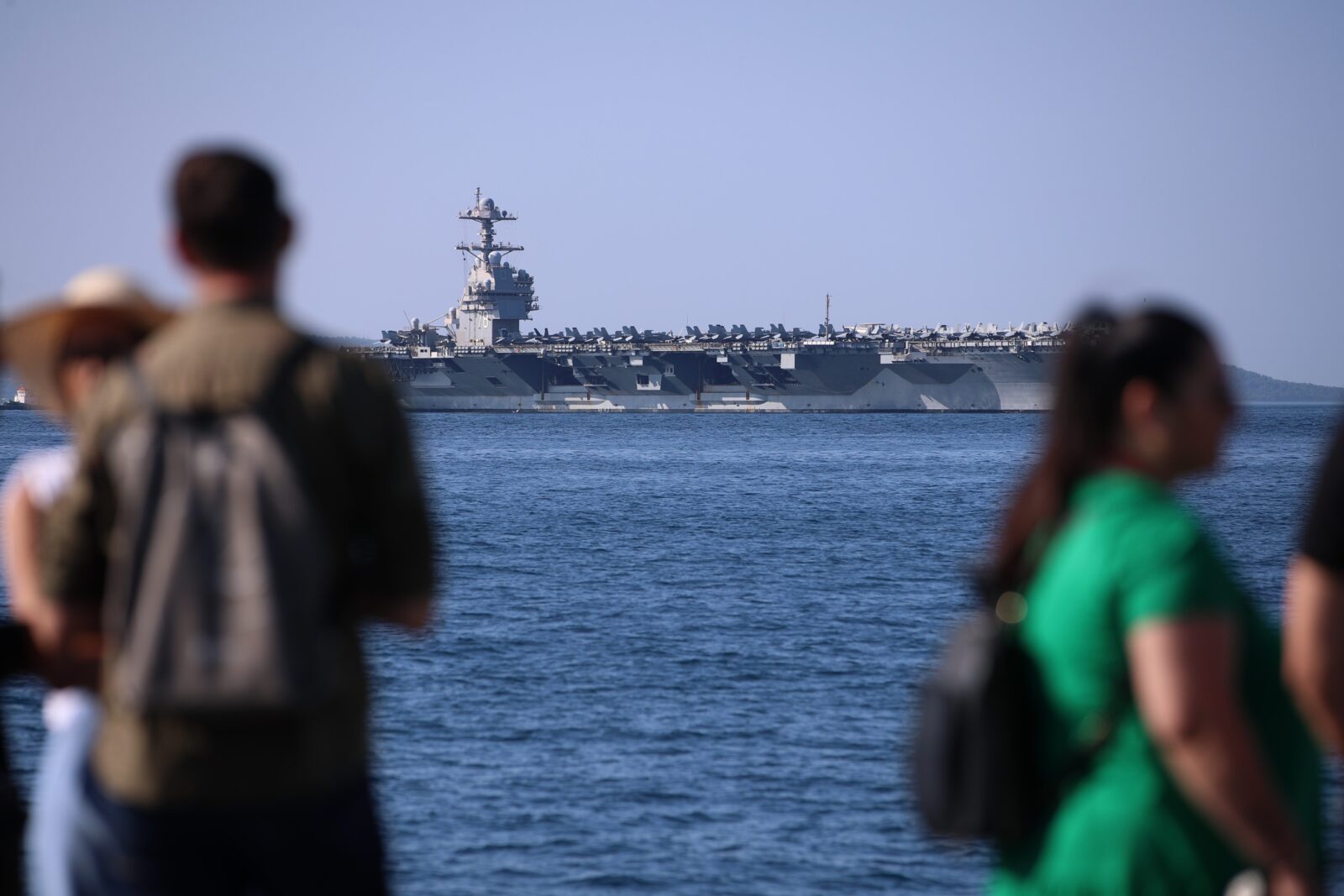 Američki nosač aviona USS Gerald R. Ford stigao je u Split