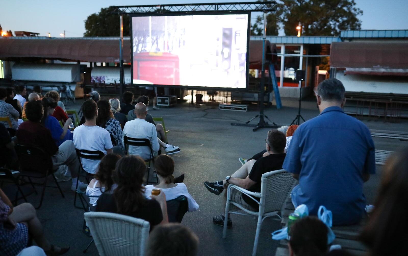 Zagreb: Trenjeva?ka trnica pretvorena je u besplatno ljetno kino