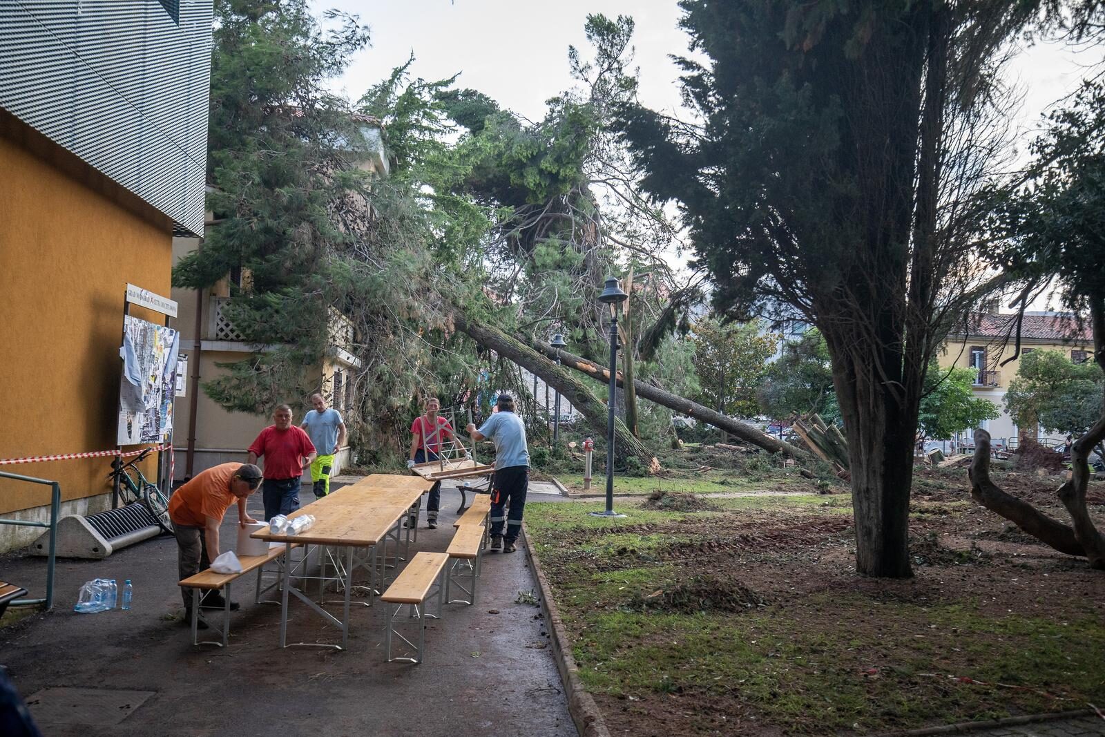 Novigrad: Velika šteta nakon razornog vjetra