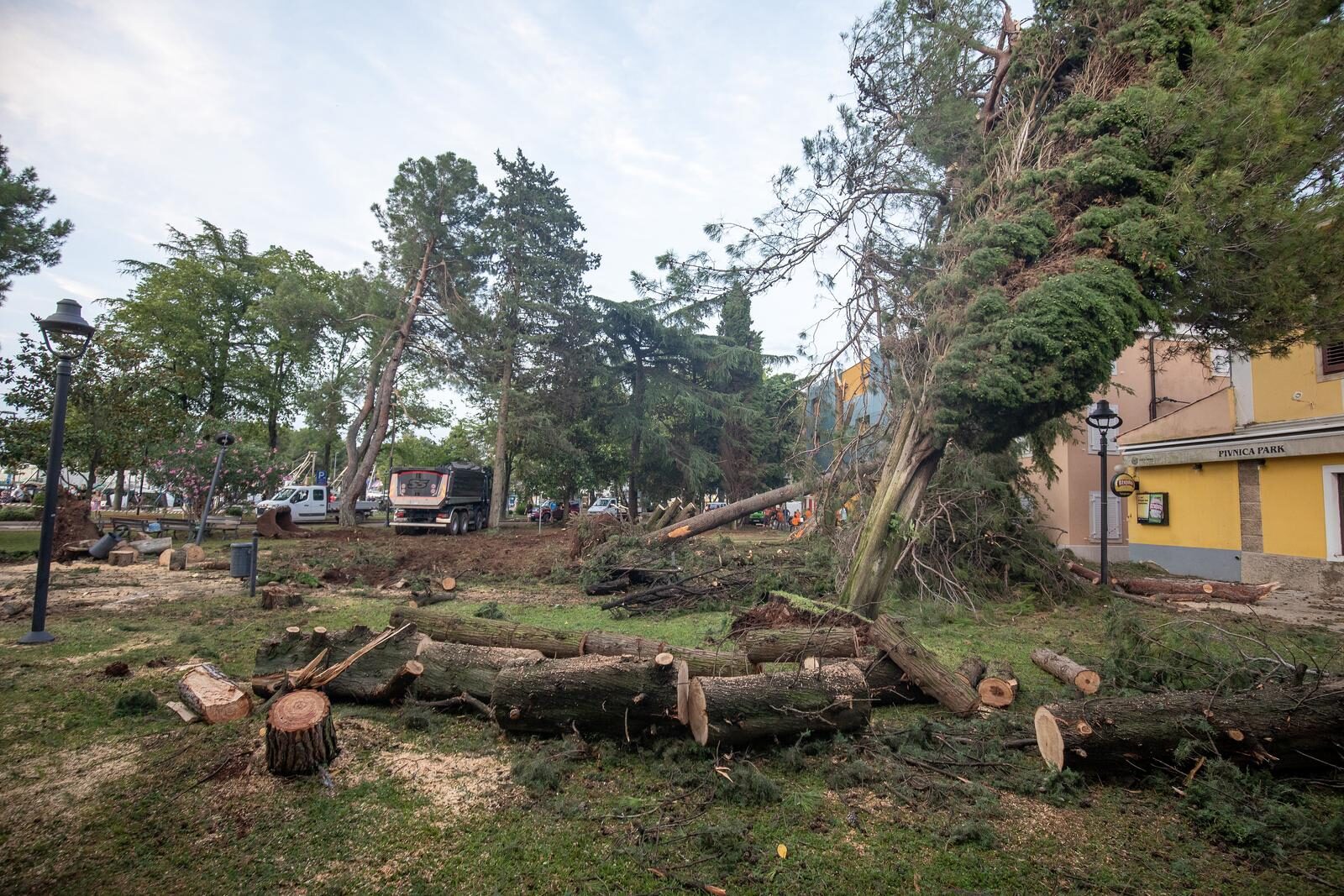 Novigrad: Velika šteta nakon razornog vjetra