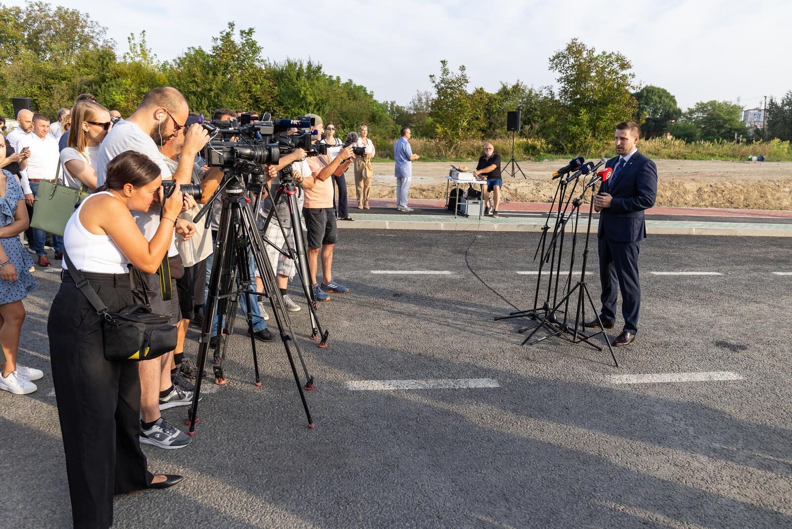 Otvorenje podvožnjaka u Ulici sv. Leopolda Bogdana Mandića u Osijeku