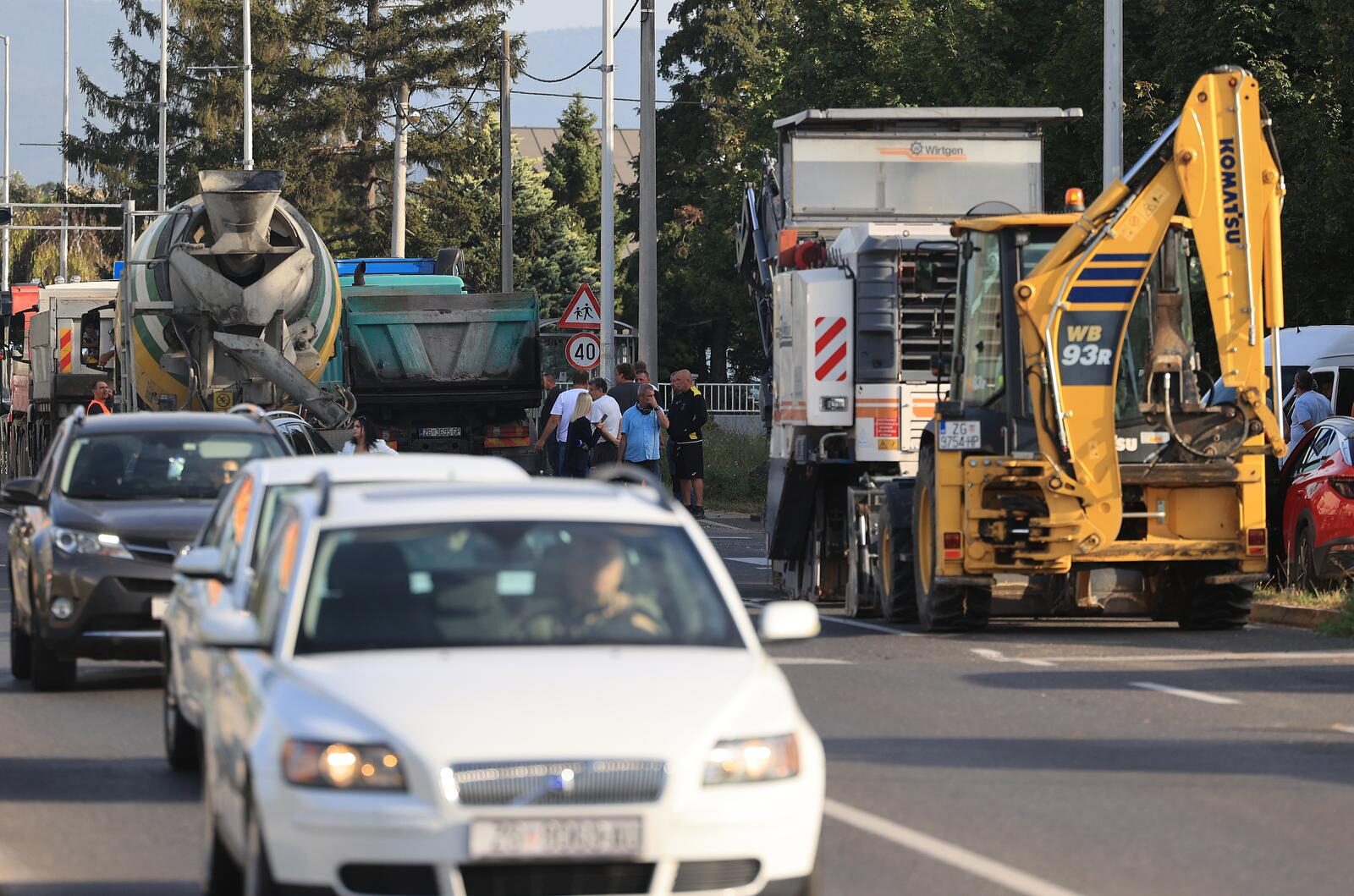 Zagreb: Početak radova na Aveniji Većeslava Holjevca koji će trajati mjesec dana