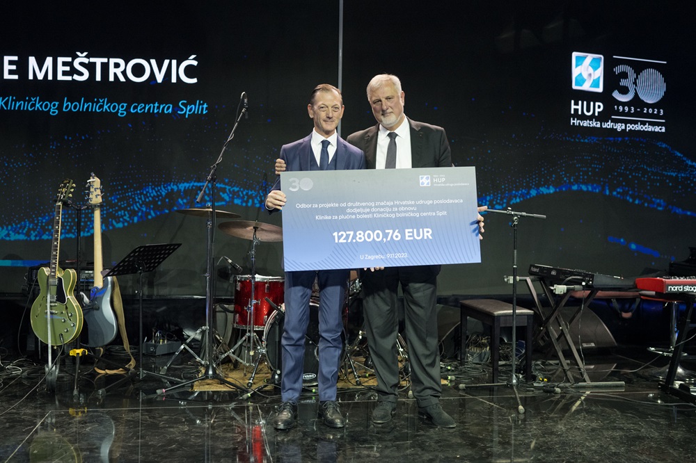 Julije Meštrović i Ivan Mišetić donacija KBC Split