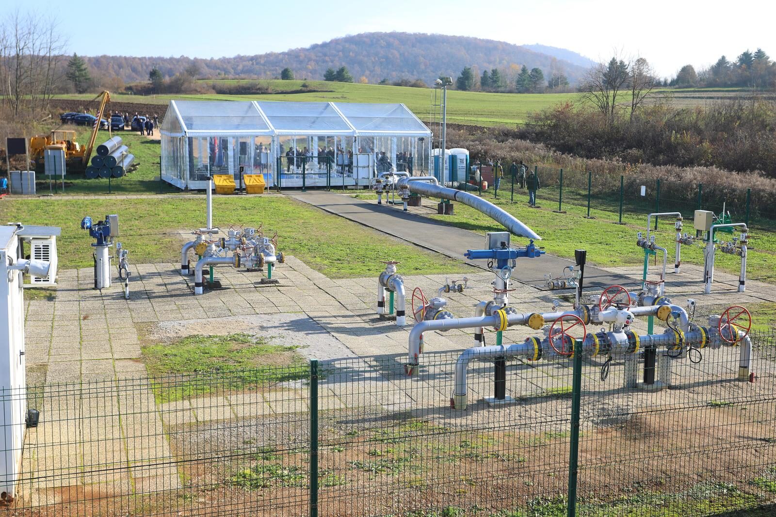 Otvoreni radovi na plinovodu Zlobin-Bosiljevo