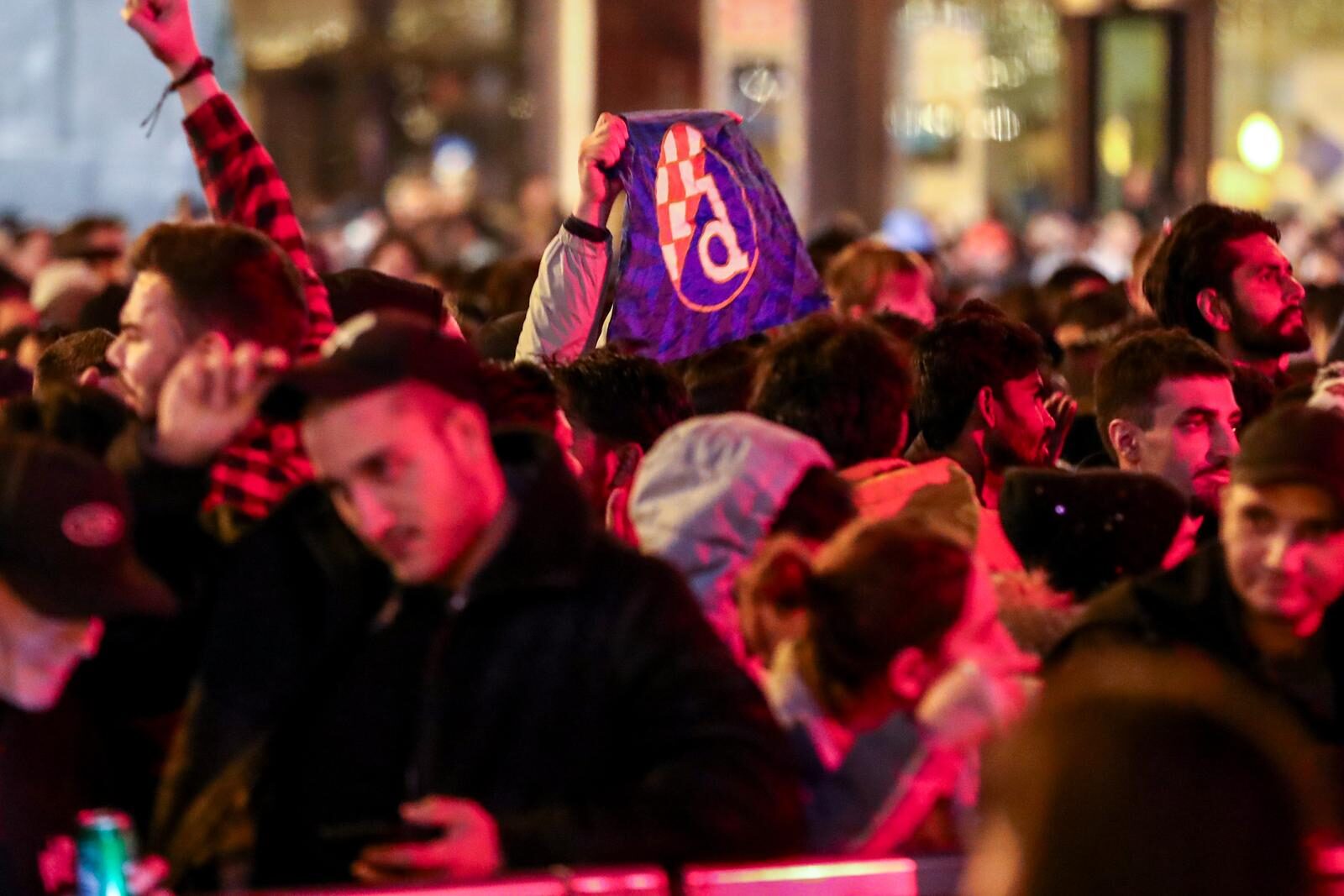 Zagreb: Atmosfera na dočeku nove 2024. godine na Trgu bana Jelačića