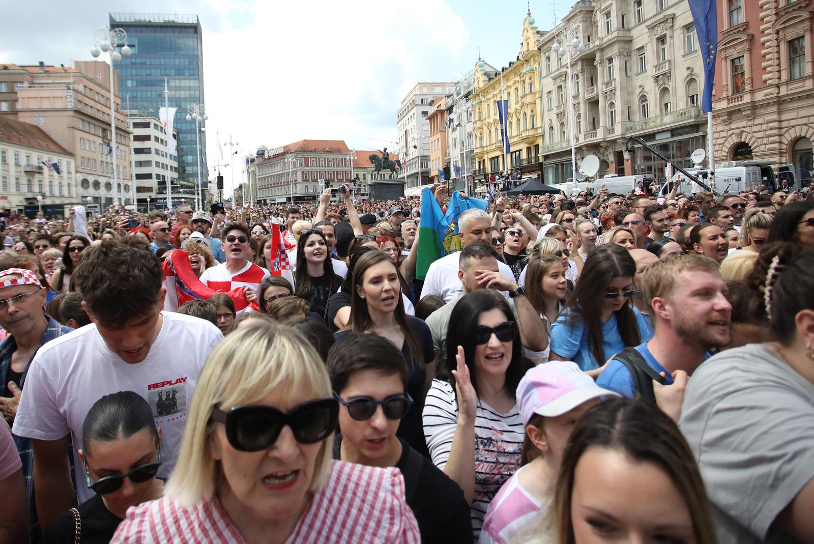 Zagreb: Trg je spreman za doček Babay Lasagne