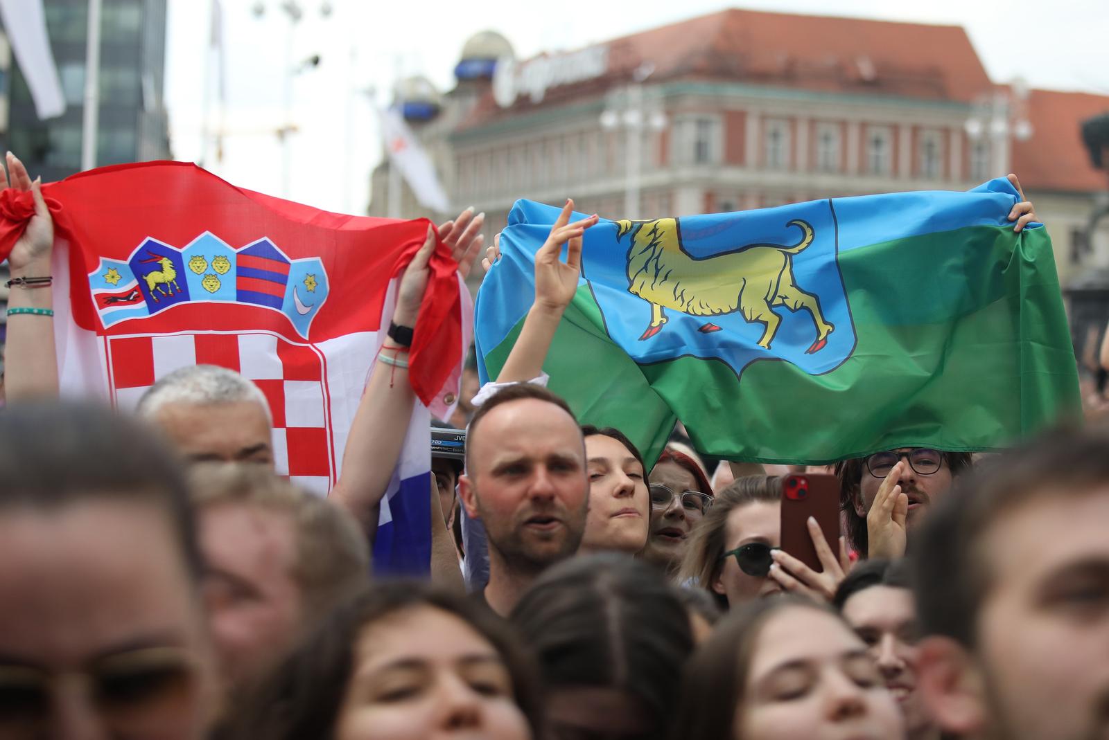 Zagreb: Trg je spreman za doček Babay Lasagne