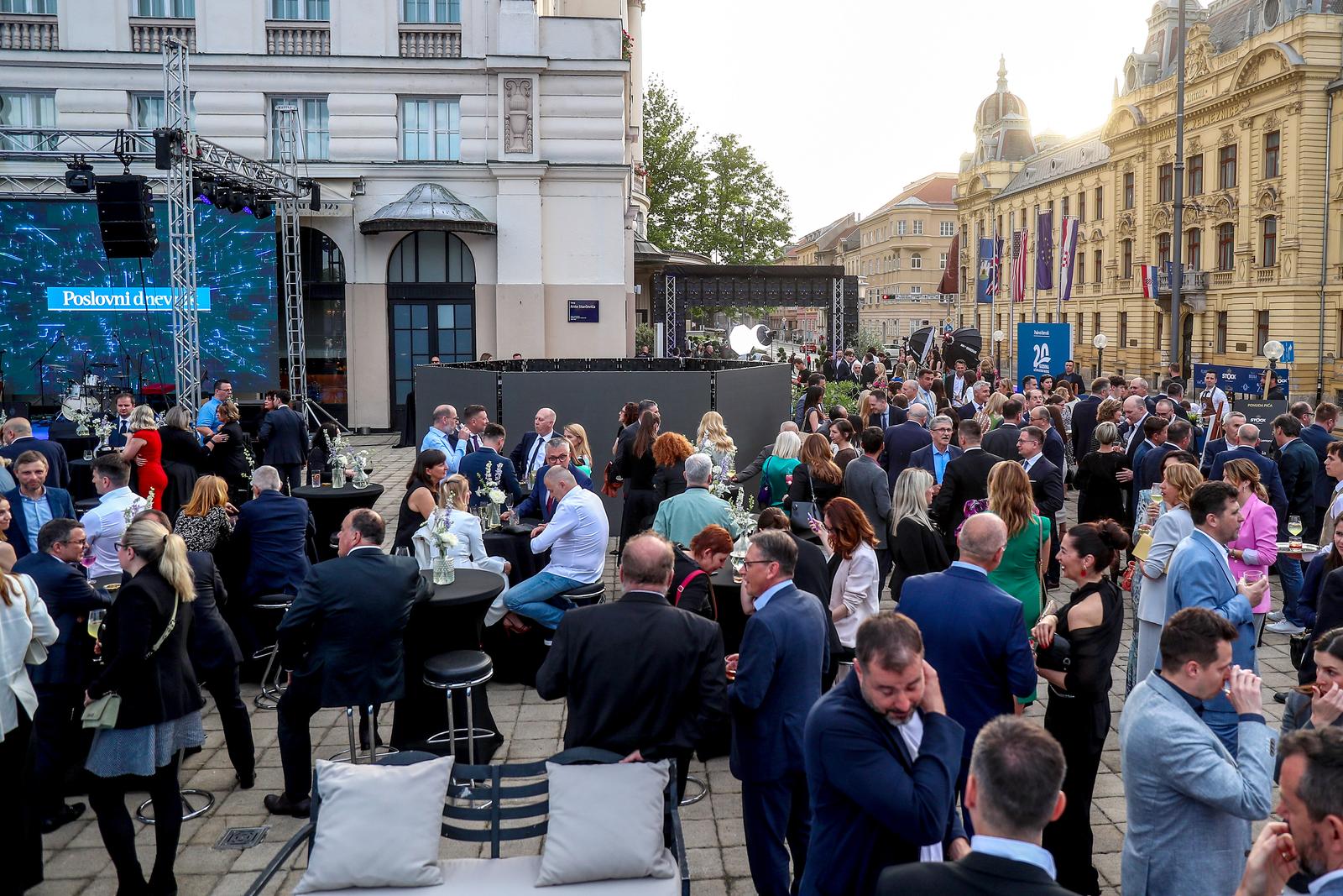 Zagreb: Svečana proslava 20. rođendana Poslovnog dnevnika u hotelu Esplanade