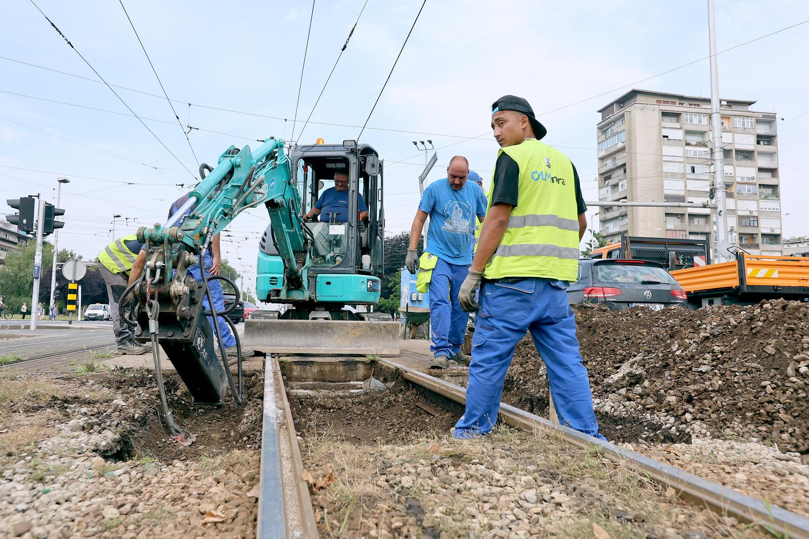 Zagreb: Počeli radovi na križanju Držićeve i Vukovarske, promet se odvija otežano