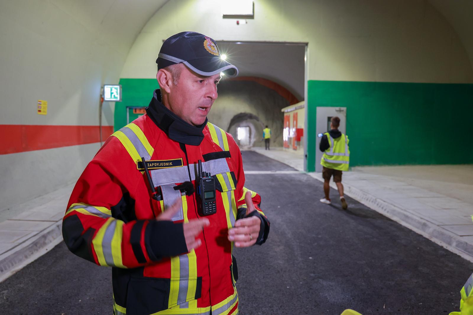 Obilazak dovršene nove cijevi Tunela Učka koja se danas pušta u promet