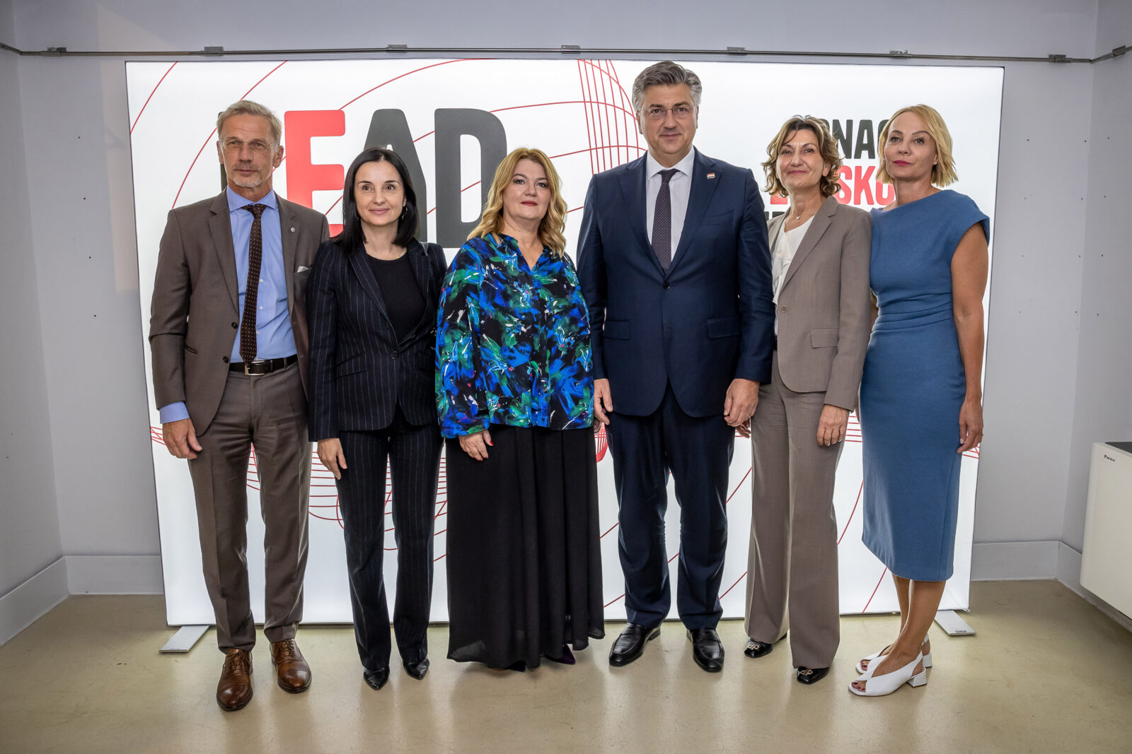 Boris Vujčić, Marija Vučković, Jasminka Horvat Martinović, Andrej Plenković, Martina Dalić, Iva Rogović Lekić