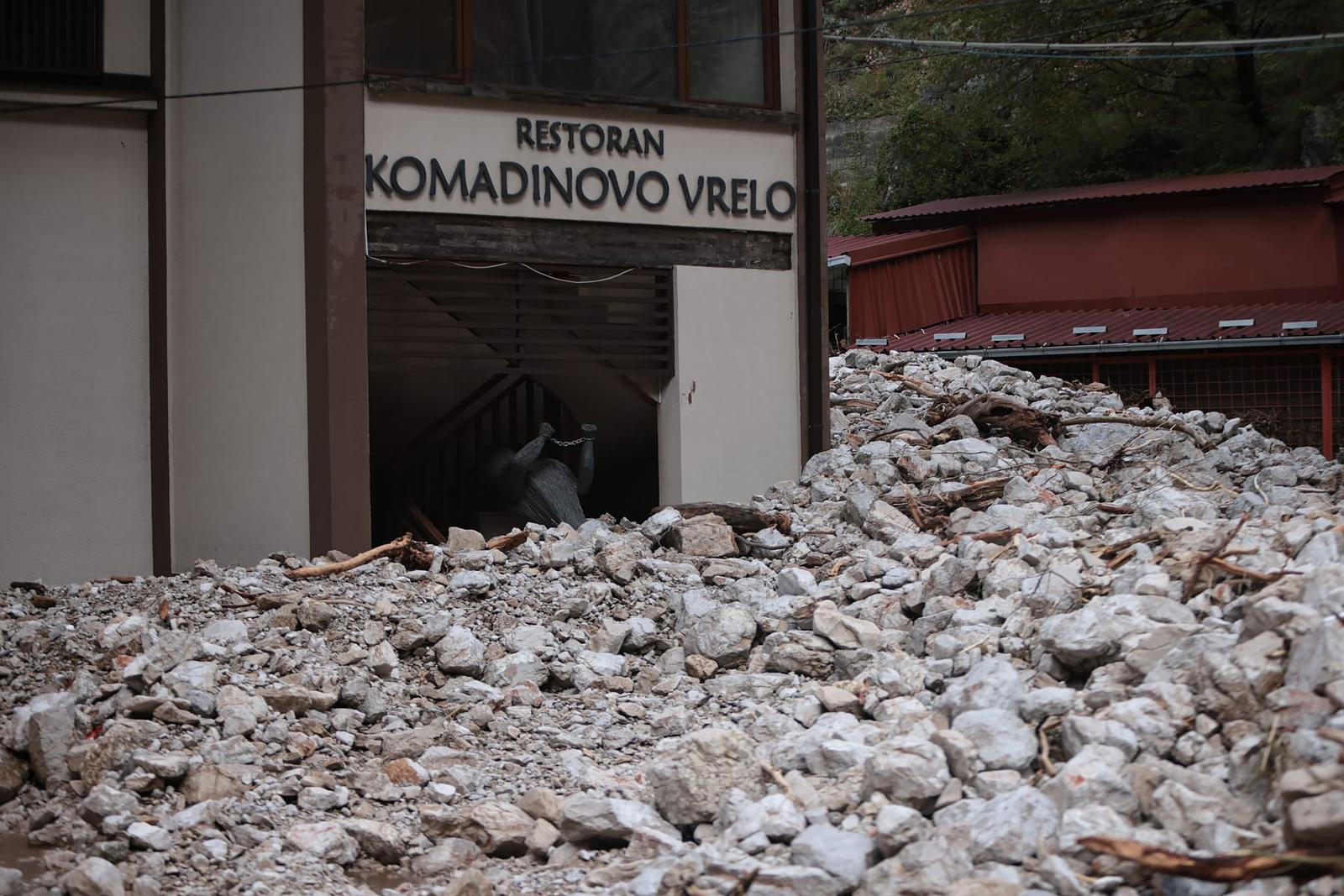 Dramatična situacija kod Jablanice, bujica odnijela ceste, prugu, mostove