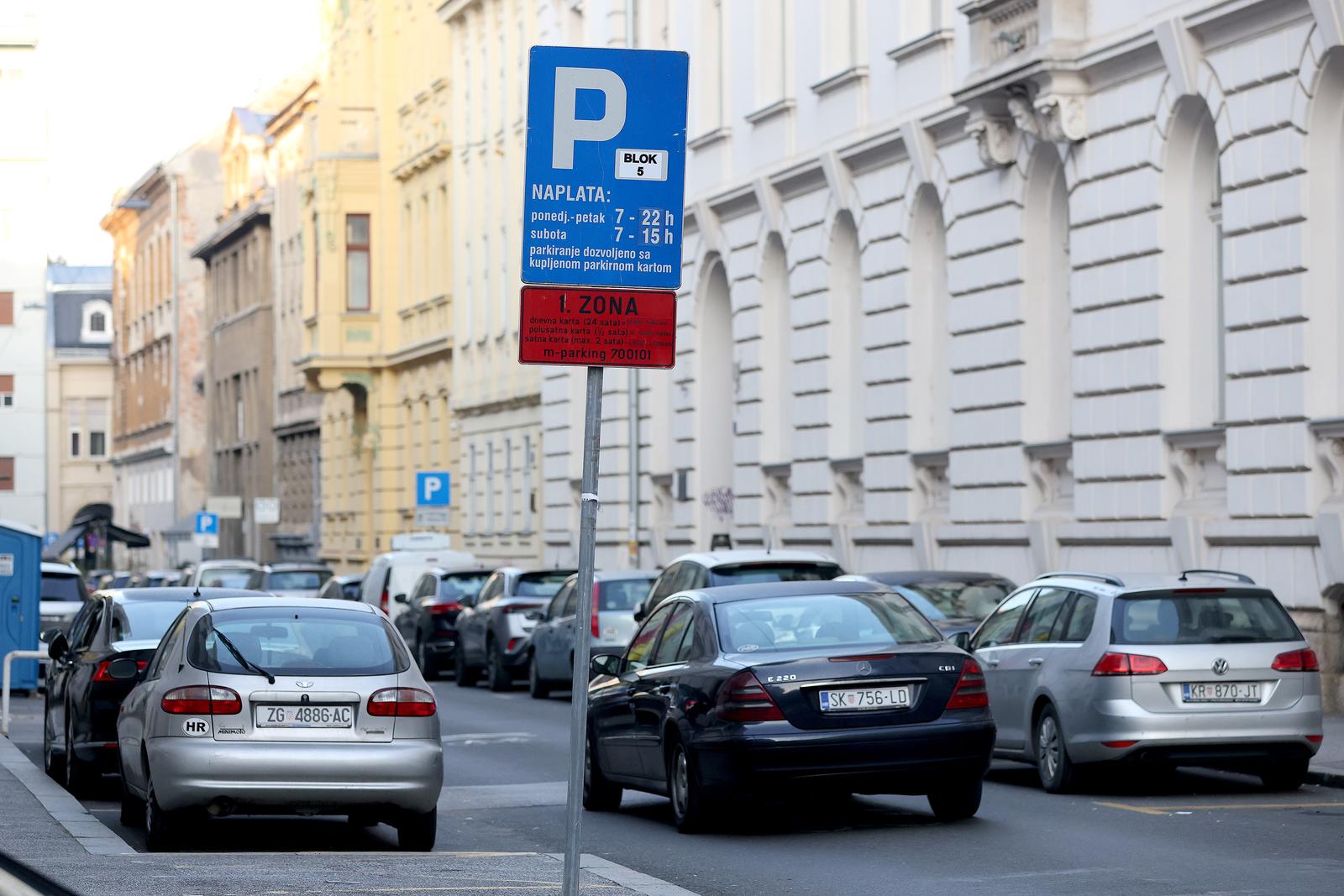 Zagreb: Postavljene oznake za blokovsko parkiranje