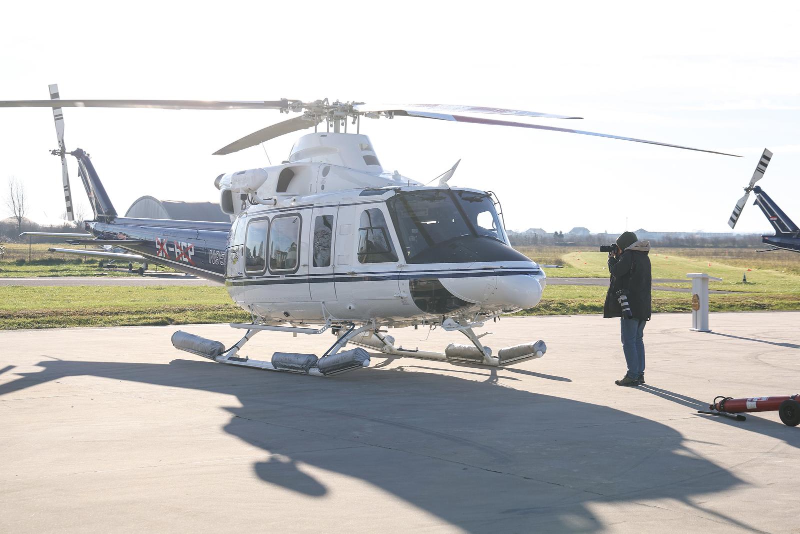 Zagreb:  Davor Božinović razgledao je dva nova isporučena višenamjenska helikoptera